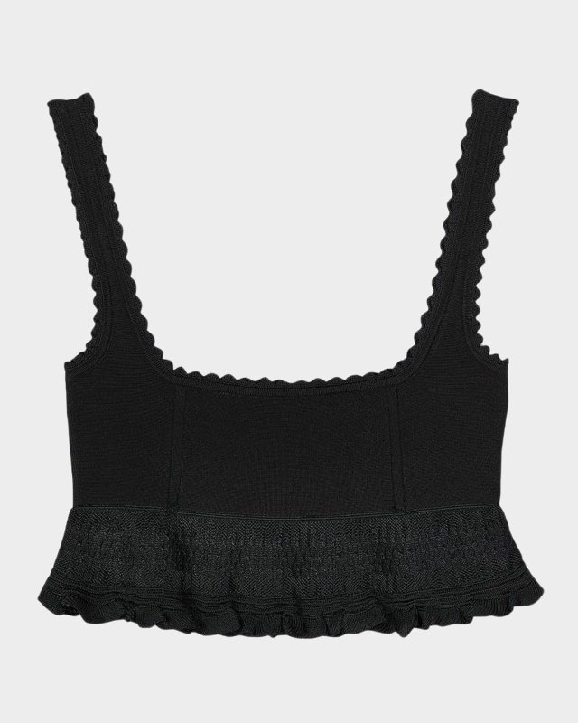 Tilly Scallop-Trim Tank Top